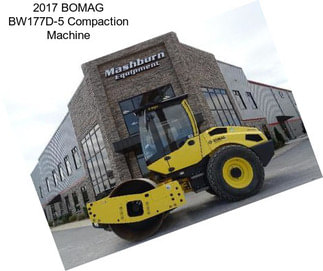 2017 BOMAG BW177D-5 Compaction Machine