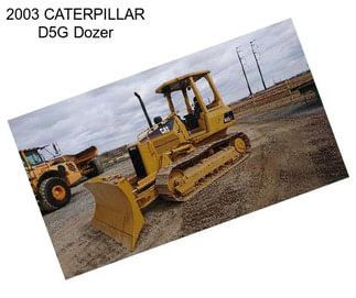 2003 CATERPILLAR D5G Dozer