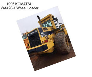 1995 KOMATSU WA420-1 Wheel Loader