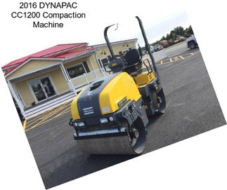 2016 DYNAPAC CC1200 Compaction Machine
