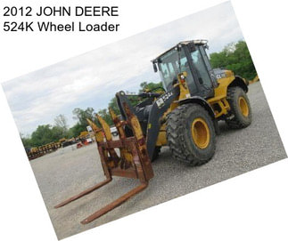 2012 JOHN DEERE 524K Wheel Loader