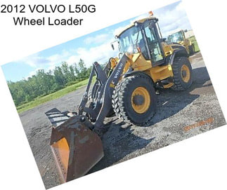 2012 VOLVO L50G Wheel Loader