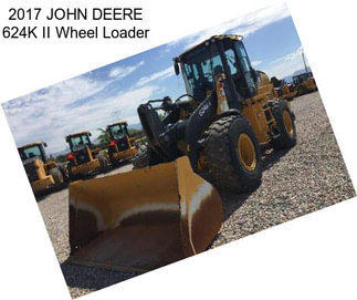 2017 JOHN DEERE 624K II Wheel Loader