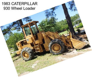 1983 CATERPILLAR 930 Wheel Loader