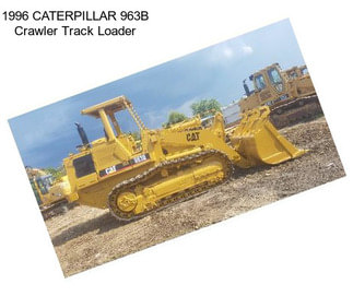 1996 CATERPILLAR 963B Crawler Track Loader