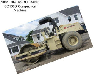 2001 INGERSOLL RAND SD100D Compaction Machine