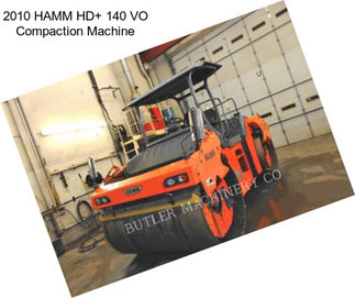 2010 HAMM HD+ 140 VO Compaction Machine
