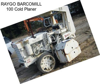 RAYGO BARCOMILL 100 Cold Planer
