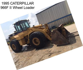 1995 CATERPILLAR 966F II Wheel Loader