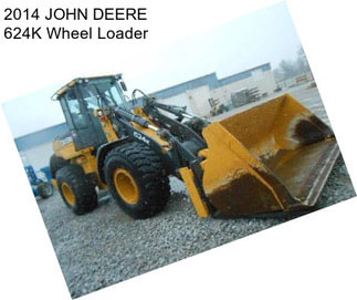 2014 JOHN DEERE 624K Wheel Loader