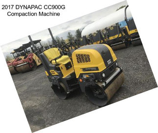 2017 DYNAPAC CC900G Compaction Machine