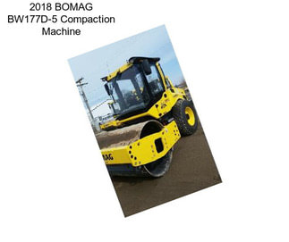 2018 BOMAG BW177D-5 Compaction Machine
