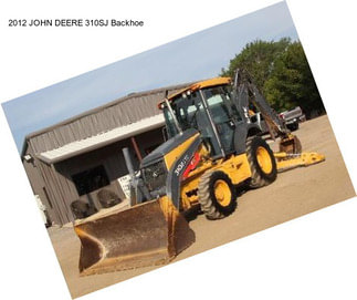 2012 JOHN DEERE 310SJ Backhoe