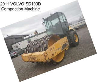 2011 VOLVO SD100D Compaction Machine