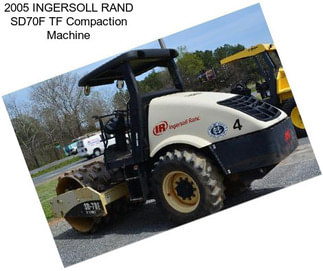 2005 INGERSOLL RAND SD70F TF Compaction Machine