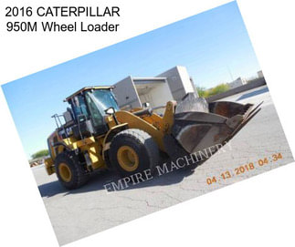 2016 CATERPILLAR 950M Wheel Loader