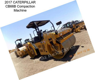 2017 CATERPILLAR CB66B Compaction Machine