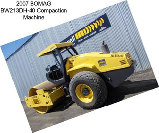 2007 BOMAG BW213DH-40 Compaction Machine