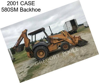 2001 CASE 580SM Backhoe