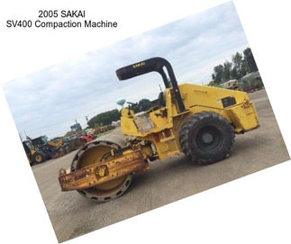 2005 SAKAI SV400 Compaction Machine