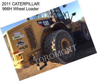 2011 CATERPILLAR 966H Wheel Loader