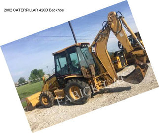 2002 CATERPILLAR 420D Backhoe