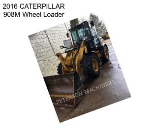 2016 CATERPILLAR 908M Wheel Loader