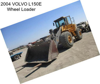 2004 VOLVO L150E Wheel Loader