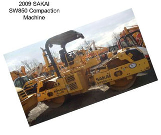 2009 SAKAI SW850 Compaction Machine