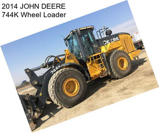 2014 JOHN DEERE 744K Wheel Loader