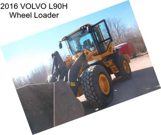 2016 VOLVO L90H Wheel Loader