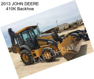 2013 JOHN DEERE 410K Backhoe