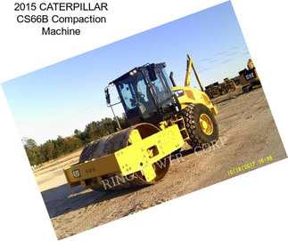 2015 CATERPILLAR CS66B Compaction Machine