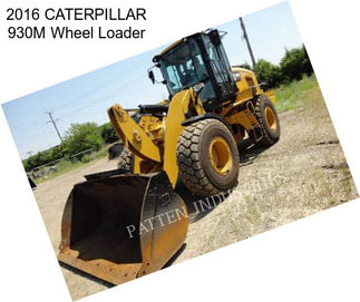 2016 CATERPILLAR 930M Wheel Loader