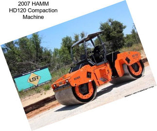 2007 HAMM HD120 Compaction Machine