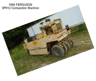 1994 FERGUSON SP912 Compaction Machine