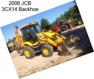 2006 JCB 3CX14 Backhoe