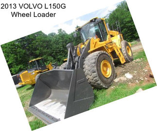 2013 VOLVO L150G Wheel Loader