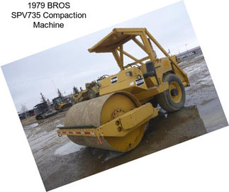 1979 BROS SPV735 Compaction Machine