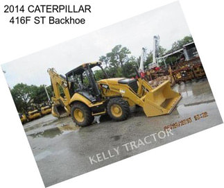 2014 CATERPILLAR 416F ST Backhoe