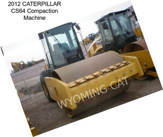 2012 CATERPILLAR CS64 Compaction Machine