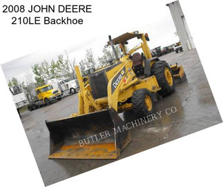 2008 JOHN DEERE 210LE Backhoe