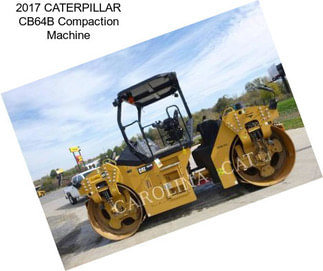 2017 CATERPILLAR CB64B Compaction Machine