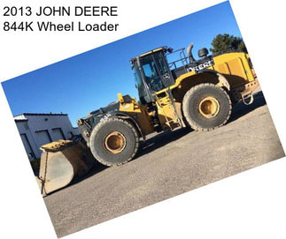 2013 JOHN DEERE 844K Wheel Loader