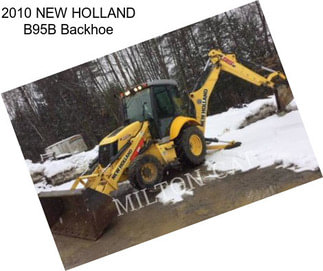 2010 NEW HOLLAND B95B Backhoe