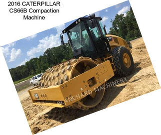 2016 CATERPILLAR CS66B Compaction Machine