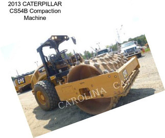 2013 CATERPILLAR CS54B Compaction Machine