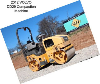 2012 VOLVO DD29 Compaction Machine