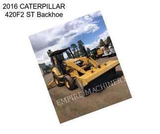 2016 CATERPILLAR 420F2 ST Backhoe