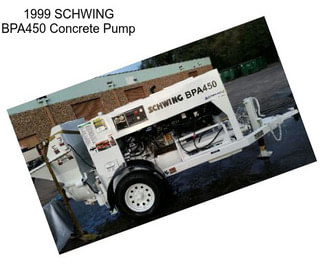 1999 SCHWING BPA450 Concrete Pump